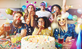 Birthday stretch limo rental in Downtown Denver, CO