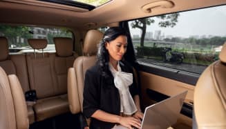 Long-distance point-to-point limo rental in Downtown Denver, CO