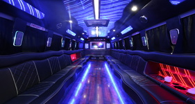 Best party bus service to DIA in Downtown Denver, CO